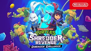 TMNT Shredders Revenge  Dimension Shellshock  Launch Trailer  Nintendo Switch [upl. by Robinson338]