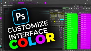 How to Change Photoshop UI Color [upl. by Irama]