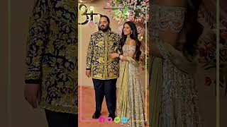 AnRadhika wedding  antAnant Ambani amp Radhika Merchant at their Sangeet Celebration wedding [upl. by Straub]