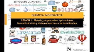 Semana 1 Materia y Sistema Internacional de Unidades SI [upl. by Melas]