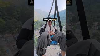 Scad Jump In Rishikesh bungee bungeejumping jumping adventure trending viral bungy shorts [upl. by Acire]