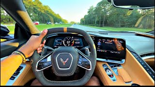 2022 C8 Corvette Stingray POV Drive [upl. by Trixi382]