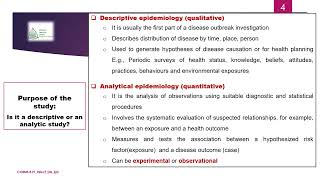 COMM819 INFECTIOUS DISEASE EPIDEMIOLOGY LECTURES 2 AND 3 [upl. by Salamone]