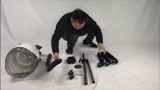 How to install standing Hair dryer [upl. by Ynabla]