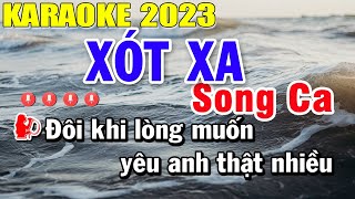 Xót Xa Karaoke Song Ca Nhạc Sống 2023  Trọng Hiếu [upl. by Noellyn]