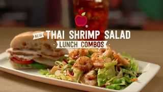 TV Spot  Applebees  Thai Shrimp Salad  Better Choices [upl. by Alamak]