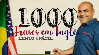 500 FRASES EM INGLÊS PARA PRATICAR O LISTENING  NÍVEL BÁSICO [upl. by Ingram]