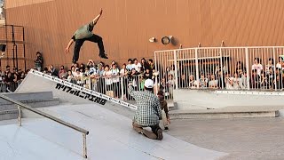 Chris Joslin  Etnies Bloodline Tour  HLNA Skateboarding Japan [upl. by Nosirrag]