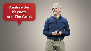 Tim Cook Präsentation Analyse  Tipps für Ihren überzeugenden Auftritt  31 [upl. by Schuyler888]