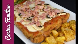 Como hacer un cachopo a la napolitana paso a paso  Recetas caseras de Javier Romero [upl. by Eisiam]