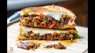 Jerk Oxtail Philly Cheesesteak [upl. by Vincenty434]