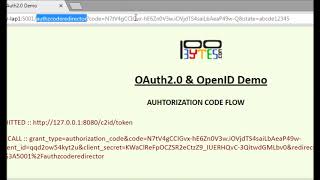 Authorization Code Grant  OAuth20ampOpenID4 [upl. by Bohrer]