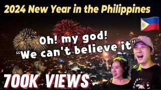 🇵🇭🇰🇷The worlds best Philippine New Years FireWorks [upl. by Krongold]