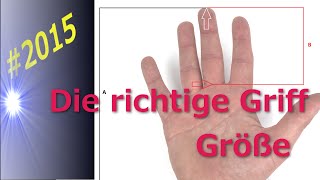 Die richtige Golf Griff Größe  Tutorial  Der Golfguide [upl. by Neo]