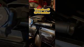 Mounted ❌GPS ❌CELLPHONE holder on Yamaha tracer 9gt yamahatracer9gt accessories motovlog [upl. by Leumas]