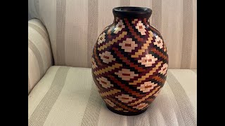 Basket Weave Patterned Bowl [upl. by Peskoff]