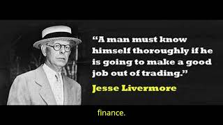 Jesse Livermore — in a nutshell  English Learning 英語學習 [upl. by Radley]