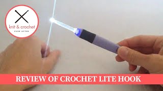 Review of Crochet Lite Crochet Hook [upl. by Mont]