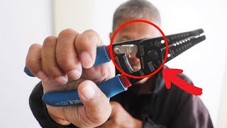 Secret Tool in wire strippers that Few Know [upl. by Intirb977]