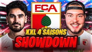 4 SAISONS amp nur FREIE SPIELER TRANSFERS 😱🆓 EA FC 24 Augsburg STG Showdown vs Leches [upl. by Nollid]