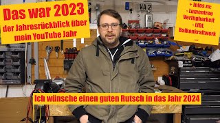 Mein YouTube Jahresrückblick 2023  einmal das ganze Jahr in einem Video [upl. by Zacarias]