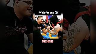 Arm wrestling shorts wait for end ☠️ viralshorts youtuber viralvideo armwrestling [upl. by Ydnal]