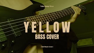 YELLOW COLDPLAY  BASS COVER [upl. by Eirruc459]