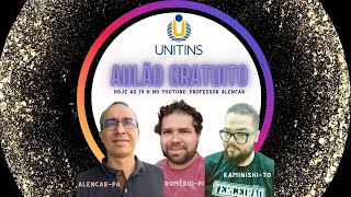 AULÃO DE REVISÃO PARA UNITINS [upl. by Atilrak]