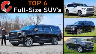 BEST Large SUVs for 2023  Top 6 Reviewed amp Ranked [upl. by Olathe36]