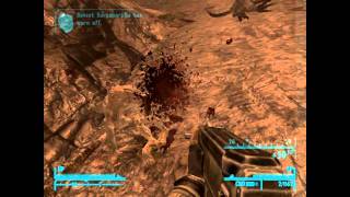 Fallout New Vegas guide to get Enclave Remnant Power Armor the alternative way amp127mm submachine [upl. by Odella]