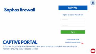 Sophos XGS Firewall How to configure Captive Portal [upl. by Sternberg760]