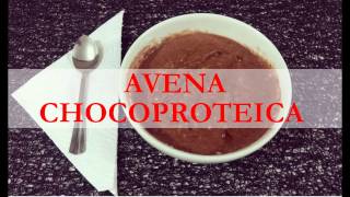 AVENA CHOCOPROTEICA  DESAYUNO FIT  RECETAS DE SASCHA FITNESS [upl. by Asille]