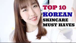 TOP 10 KOREAN BEAUTY Products at iHerb  Sunnydahye [upl. by Acirahs746]