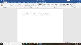 How to Stop Text From Erasing When Typing In Word Document Tutorial [upl. by Rinum128]