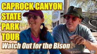 Caprock Canyons State Park Campground Tour Texas [upl. by Raney]