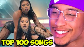 Top 100 Most Streamed Rap Songs Of All Time 2024 [upl. by Ajram141]