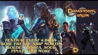 Drakensang Online  Festival Event 4 Boss Soul Frenzy Ship Mortis and More Drakensang Dso [upl. by Sandro]