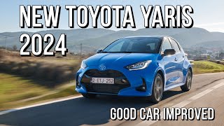 NEW TOYOTA YARIS 2024  IMPROVED AND IT IMPRESSES  TEST DRIVE AND FIRST IMPRESSIONS  REVIEW [upl. by Miarzim]