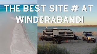 Australias BEST Absolute Beachfront Campsite  Winderabandi Point  Ningaloo [upl. by Dnomyar]