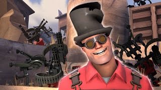 TF2  How much quotSkillquot does it take to place a Sentry Gun [upl. by Ahsiemac]