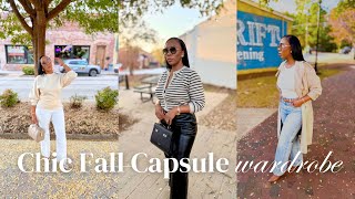 Chic Capsule Wardrobe How To Look Put Together This Fall  Natalie Stringfield [upl. by Kcirdla]