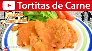 CÓMO HACER TORTITAS DE CARNE  Vicky Receta Facil [upl. by Giwdul]