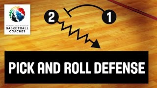 Basketball Coach Svetislav Pesic  Pick And Roll Defense [upl. by Ethe]