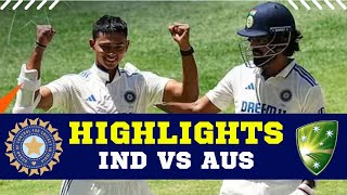 IND Vs AUS Highlights  India vs Australia 1st Test Day 3 Full Match Highlights  IND Vs AUS [upl. by Clive]