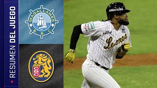 Navegantes del Magallanes vs Leones del Caracas  26 de octubre 2023 [upl. by Enilada]