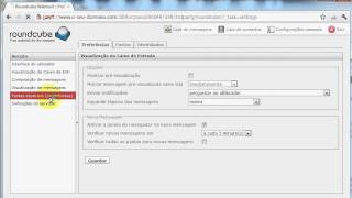 Utilizar o webmail roundcube [upl. by Mcmillan]