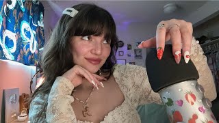 ASMR  FAST Mic Scratching With FOAM COVER amp Long Nails Mouth Sounds RAMBLES Teeth Tapping More [upl. by Aekahs504]