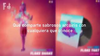 😱impactante letra de la canción del 🦄UNICORNIO De fortnite temporada8 [upl. by Nivra]