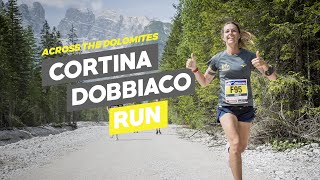 CORTINA DOBBIACO RUN 2022 ACCROS THE DOLOMITES [upl. by Ariet]