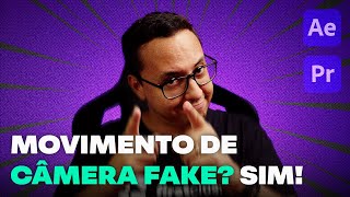 Como fazer TRANSIÇÃO com MOVIMENTO de CÂMERA FAKE [upl. by Indys]